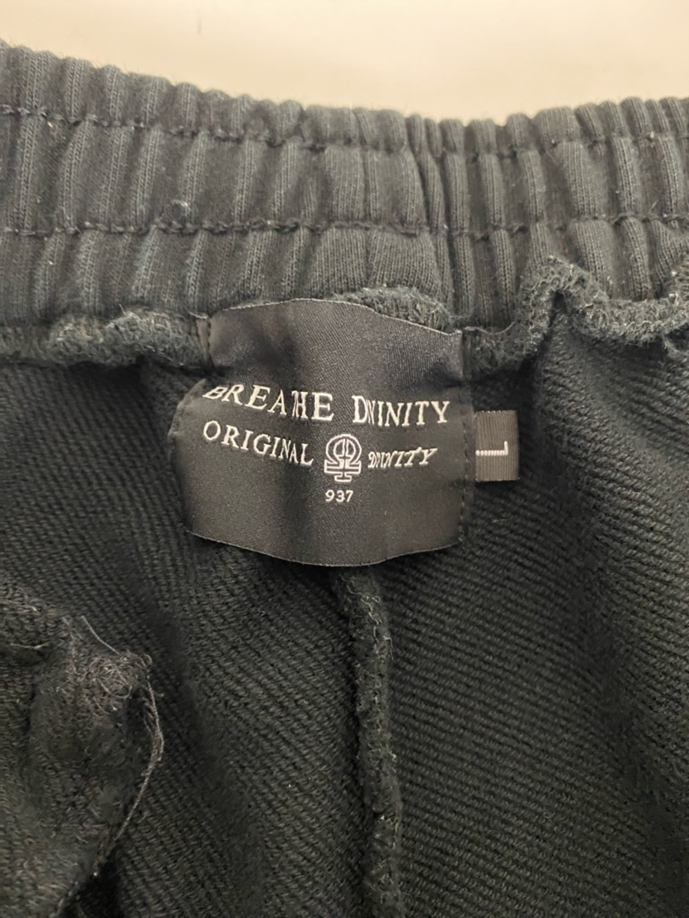 Breathe Divinity Cargo Sweat Pants Black Men’s Size Large - Picture 8 of 11